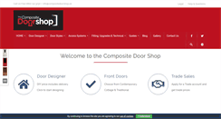 Desktop Screenshot of compositedoorshop.co.uk